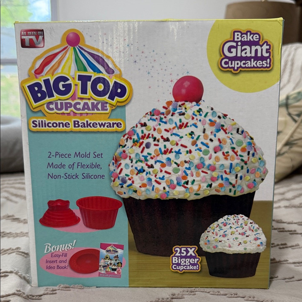 Big Top Cupcake Silicone Bakeware - As Seen On TV